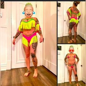 Custom dancer costume